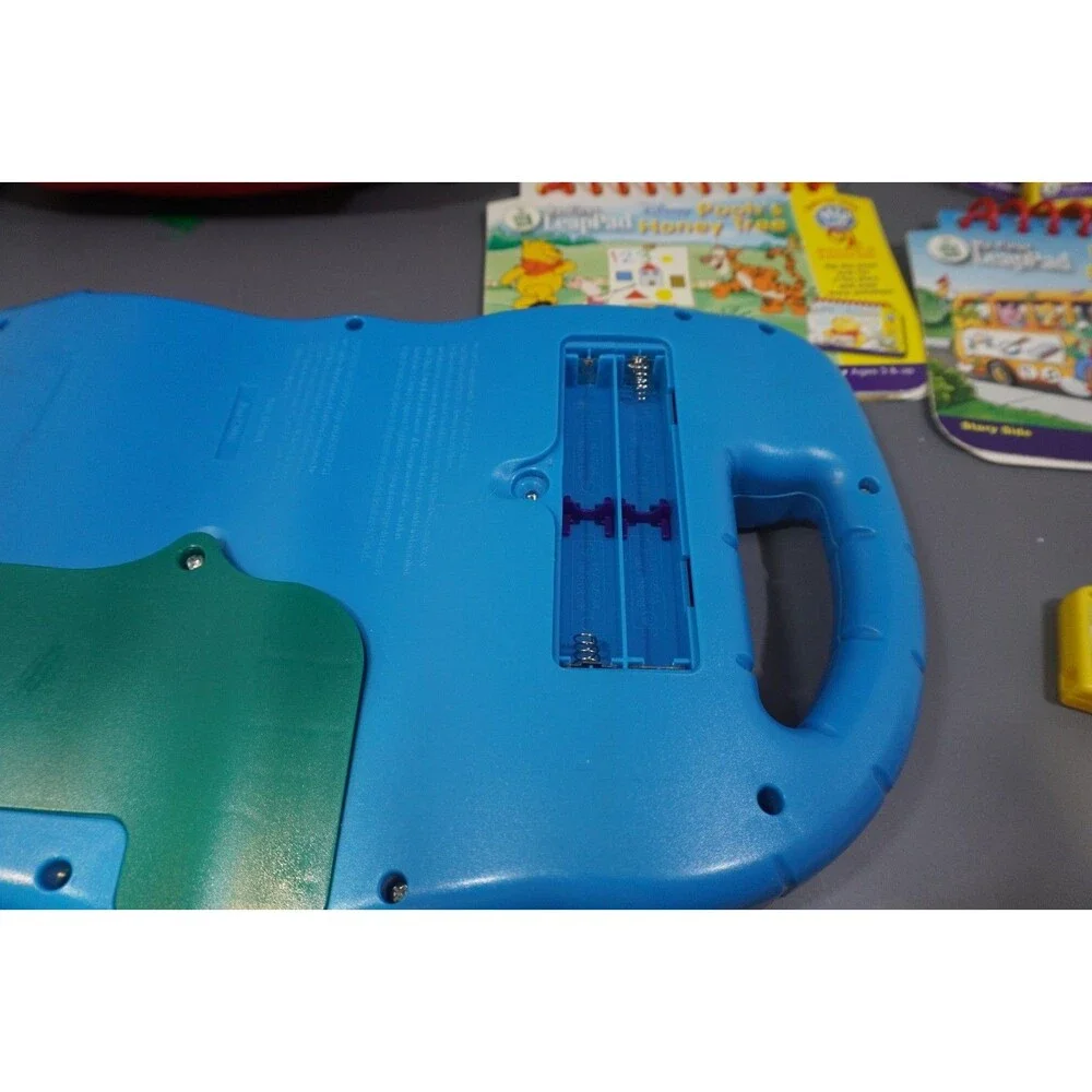 Leapfrog My First LeapPad Learning System Lot System Games Books Backpack Works!
